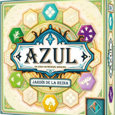 Azul Jardín de la Raina (Español)