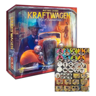Kraftwagen + Tokens de madera (Español)