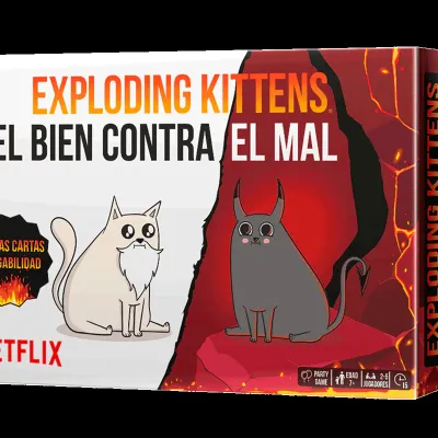 EXPLODING KITTENS BIEN VS MAL (Español)